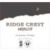 Claar Cellars Ridge Crest Merlot 2014 Front Label