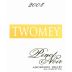 Twomey Anderson Valley Pinot Noir 2008 Front Label