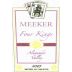 Meeker Four Kings 2005 Front Label
