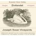 Joseph Swan Ziegler Vineyard Zinfandel 1999 Front Label