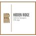 Hidden Ridge 55 Percent Slope Cabernet Sauvignon 2014 Front Label