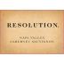 Branham Estate Wines Resolution Cabernet Sauvignon 2015 Front Label