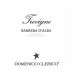 Domenico Clerico Barbera d'Alba Trevigne 2016 Front Label