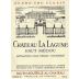 Chateau La Lagune (bin soiled labels) 1988 Front Label