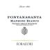 Foradori Fontanasanta Manzoni Bianco 2019 Front Label