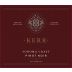 Kerr Cellars Sonoma Coast Pinot Noir 2015 Front Label