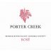 Porter Creek Rose 2019 Front Label