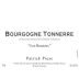 Patrick Piuze Bourgogne Tonnerre Les Boutots 2018 Front Label