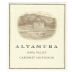 Altamura Cabernet Sauvignon 2018 Front Label