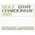 Ridge Santa Cruz Chardonnay 2009 Front Label
