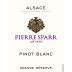 Pierre Sparr Pinot Blanc 2015 Front Label