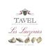 Les Lauzeraies Tavel Rose 2024 Front Label