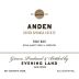 Evening Land Seven Springs Vineyard Anden Pinot Noir 2017 Front Label