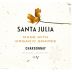 Santa Julia Organic Chardonnay 2021 Front Label