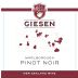 Giesen Pinot Noir 2020 Front Label