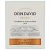 El Esteco Don David Reserve Cabernet Sauvignon 2024 Front Label