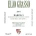 Elio Grasso Barolo Ginestra Casa Mate 2004 Front Label