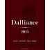 Dalliance Lake County Red 2015 Front Label