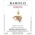 Piero Benevelli Barolo Mosconi 2021 Front Label