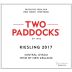 Two Paddocks Riesling 2017 Front Label