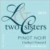 Two Sisters Lindsay's Vineyard Pinot Noir 2019 Front Label