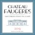 Chateau Faugeres 2019 Front Label