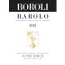 Boroli Barolo 2012 Front Label