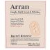 Arran Barrel Reserve Single Malt Scotch Whisky Front Label