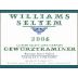 Williams Selyem Saralee's Vineyard Gewurztraminer 2006 Front Label