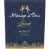 Menage a Trois Lavish Merlot 2018 Front Label