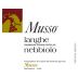 Musso Langhe Nebbiolo 2022 Front Label