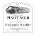 McKenzie-Mueller Vineyards & Winery Pinot Noir 2002 Front Label
