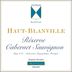 Chateau Haut-Blanville Reserve Cabernet Sauvignon 2018 Front Label