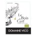 Domaine Vico Le Bois du Cerf Blanc 2022 Front Label