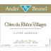 Andre Brunel Cotes du Rhone Villages Cuvee Sabrine 2016 Front Label