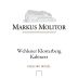 Markus Molitor Wehlener Klosterberg Riesling Kabinett 2020 Front Label