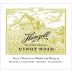 Hanzell Pinot Noir 2016 Front Label