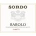 Giovanni Sordo Barolo Gabutti 2020 Front Label