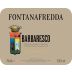 Fontanafredda Silver Label Barbaresco 2015 Front Label