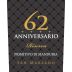 Cantine San Marzano Anniversario 62 Primitivo di Manduria Riserva 2015 Front Label