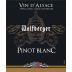 Wolfberger Pinot Blanc 2020 Front Label