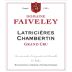 Faiveley Latricieres-Chambertin Grand Cru 1998 Front Label