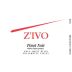Zivo Wines Whole Cluster Project Pinot Noir 2014 Front Label
