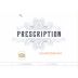 Prescription Chardonnay 2017 Front Label