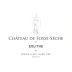 Chateau de Fosse-Seche Saumur Eolithe Rouge 2019 Front Label