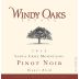 Windy Oaks Diane's Block Estate Pinot Noir 2017 Front Label
