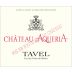 Chateau D'Aqueria Tavel Rose 2024 Front Label