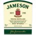Jameson Irish Whiskey Front Label