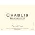 Patrick Piuze Chablis Terroir de Fye 2020 Front Label