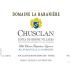 Domaine la Baraniere Cotes du Rhone Villages Chusclan 2014 Front Label